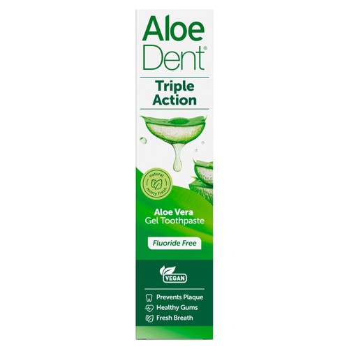 Aloe Dent Toothpaste Fluoride Free 
