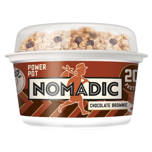 Nomadic Power Pot Vanilla Yogurt & Granola & Chocolate Brownie 