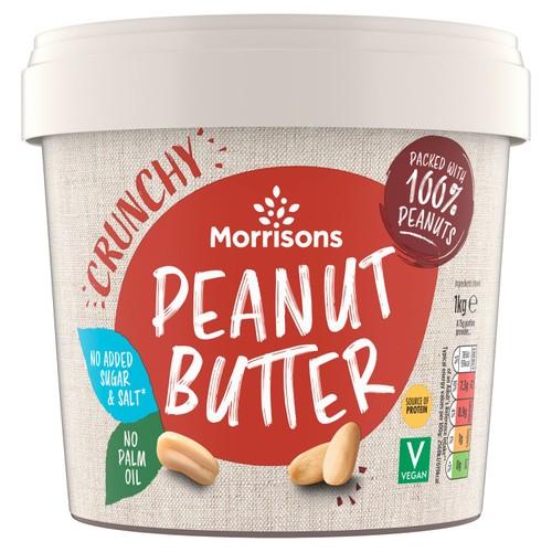 Morrisons Peanut Butter Crunchy