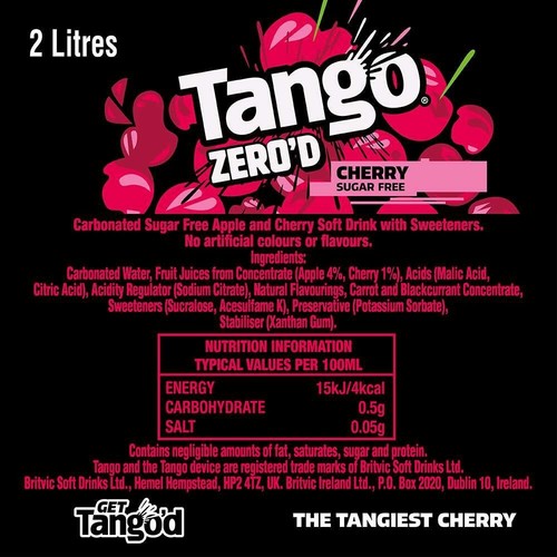 Tango Cherry Sugar Free  thumbnail 3