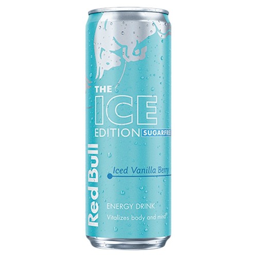 Red Bull Energy Drink Sugar Free Ice Edition Iced Vanilla Berry 355ml