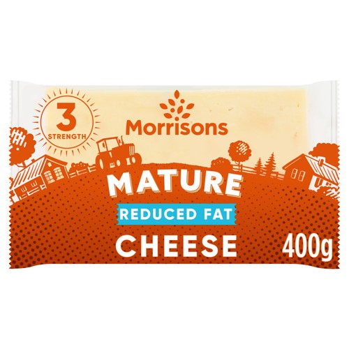 Morrisons 30% Lighter Reduced Fat Mature Cheese 400g