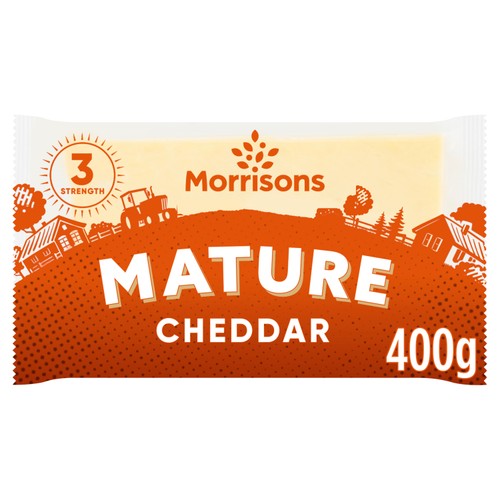 Morrisons Mature Cheddar  400g