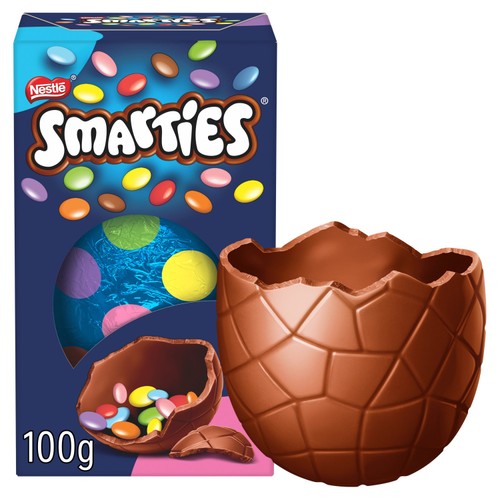 Smarties Milk Chocolate Easter Egg 100g thumbnail 2
