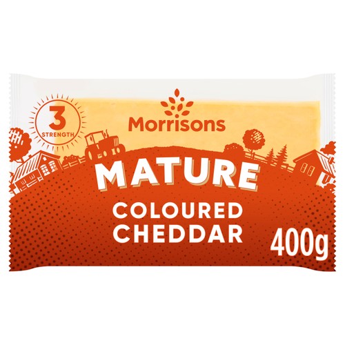Morrisons Scottish Mature Coloured Cheddar 400g