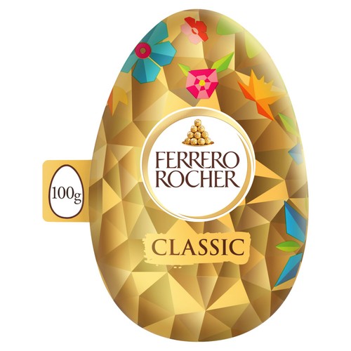 Ferrero Rocher Milk Chocolate & Hazelnut Easter Egg 100g thumbnail 2
