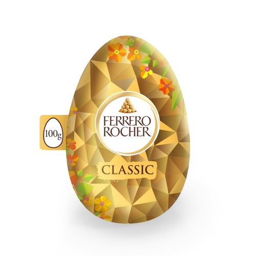 Ferrero Rocher Milk Chocolate & Hazelnut Easter Egg 100g thumbnail 5