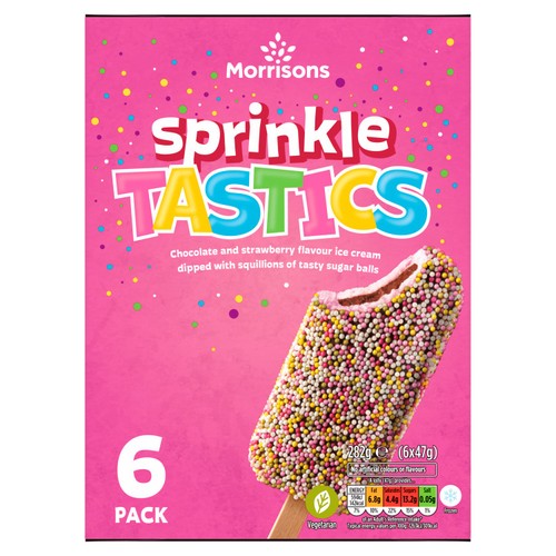 Morrisons Sprinkle Tastics 6 Pack