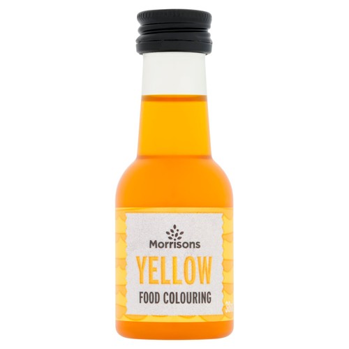 Morrisons Yellow Food Colouring 