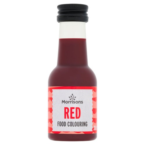 Morrisons Red Food Colouring 