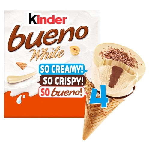 Kinder Bueno White Ice Cream 4 Pack