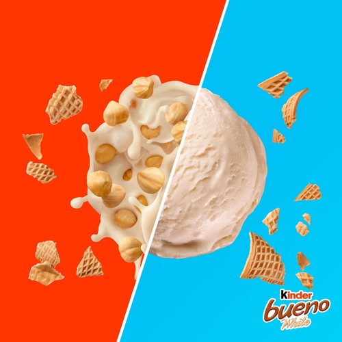 Kinder Bueno White Ice Cream 4 Pack thumbnail 6