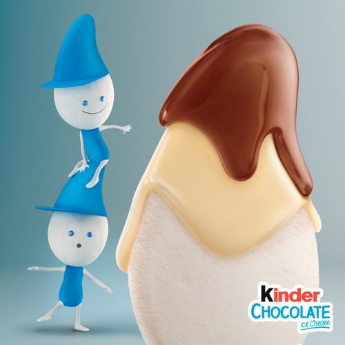 Kinder Chocolate Ice Cream Sticks   4 x 55ml thumbnail 6