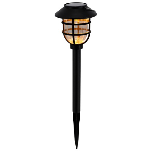 Nutmeg Solar Caged Stake Light