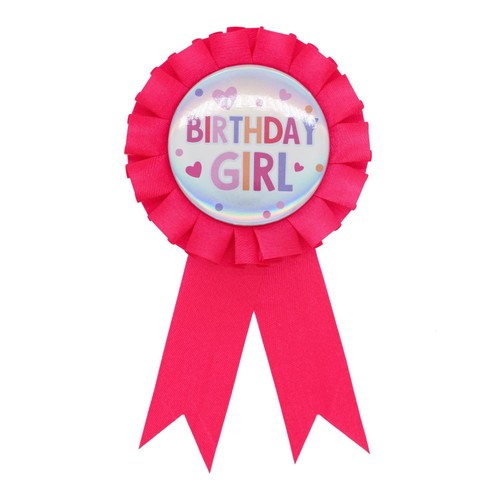 Nutmeg Birthday Girl Rosette Pink thumbnail 2