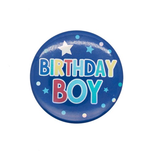 Nutmeg Birthday Boy Badge Blue thumbnail 2