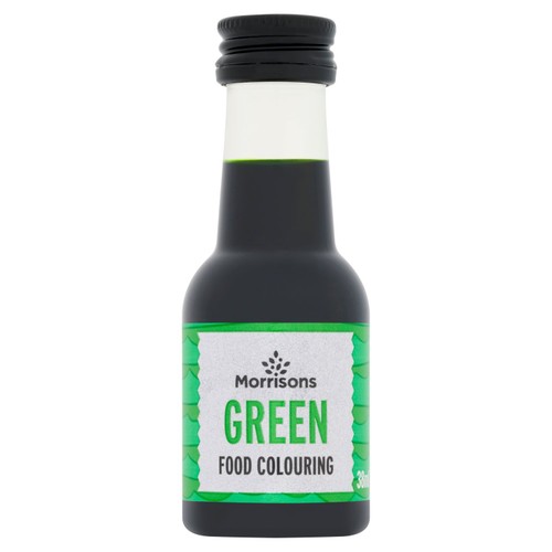 Morrisons Green Food Colouring   38ml