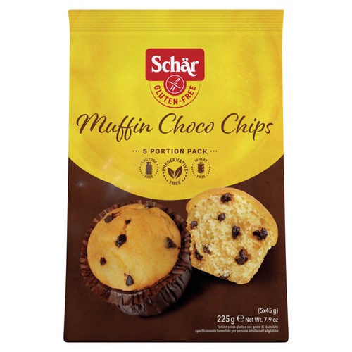 Schar Choco Chip Muffins 