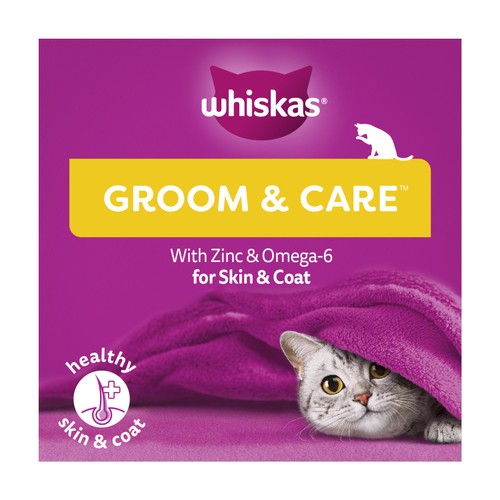 Whiskas Groom & Care Cat Treats With Chicken thumbnail 4