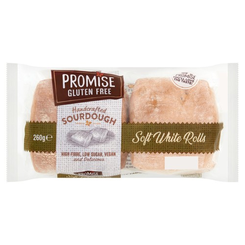 Promise Gluten Free White Square Rolls 