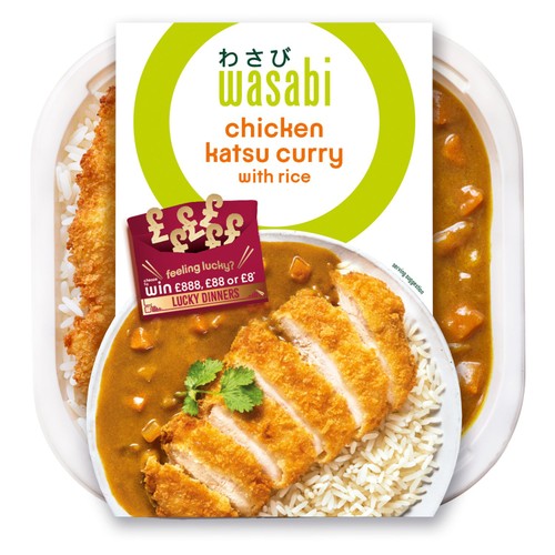 Wasabi Chicken Katsu Curry & Rice 