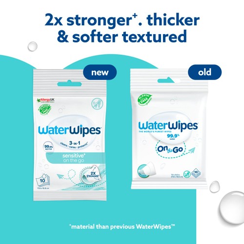 Waterwipes On The Go Wipes thumbnail 2