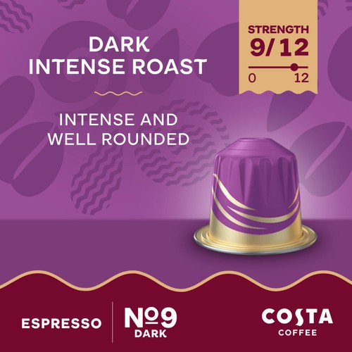 Costa Intense Dark Roast Capsules x 10 thumbnail 5