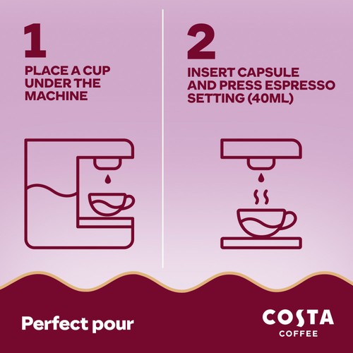 Costa Intense Dark Roast Capsules x 10 thumbnail 6