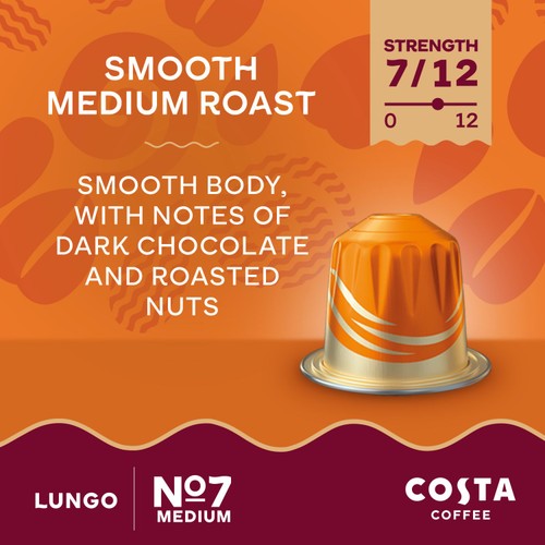 Costa Coffee Medium Roast Capsules x 10 thumbnail 5