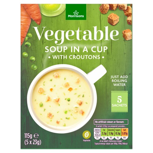 Morrisons Vegetable Cup Soup 