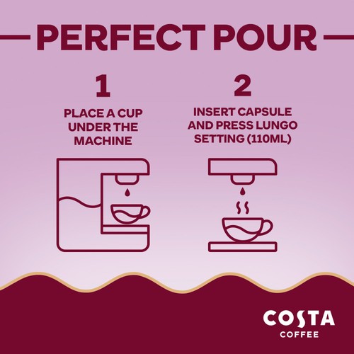 Costa Coffee Colombian Espresso Capsules x 10 thumbnail 4