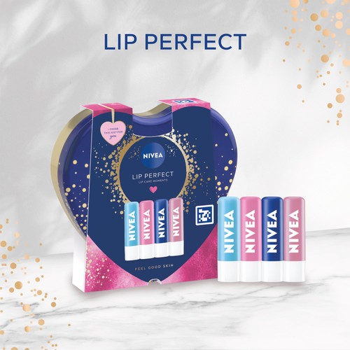 NIVEA Lip Perfect 4 Piece Tin thumbnail 3