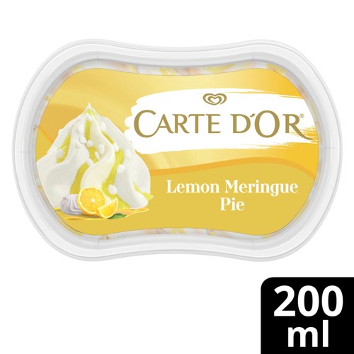 Carte D'Or Lemon Meringue Pie Mini Indulgence Ice Cream Tub 200ml