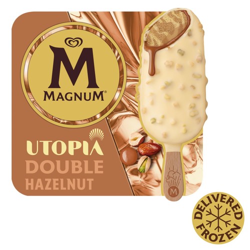 Magnum Utopia Double Hazelnut Ice Cream Sticks 3 x 85ml thumbnail 2