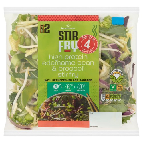 Morrisons Edamame And Broccoli Stir Fry