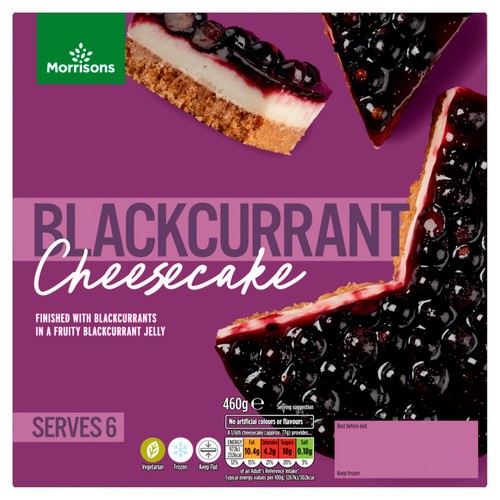 Morrisons Blackcurrant Cheesecake 
