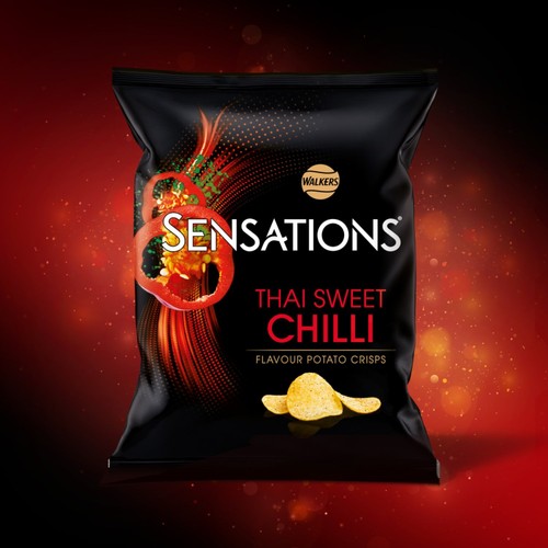 Walkers Sensations Thai Sweet Chilli Grab Bag Crisps thumbnail 2