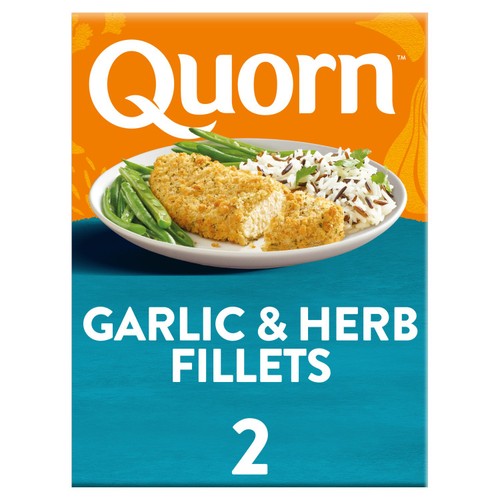 Quorn Garlic & Herb Vegetarian Fillets 200g