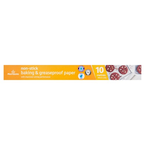 Morrisons Non Stick And Baking Greaseproof Paper   10m