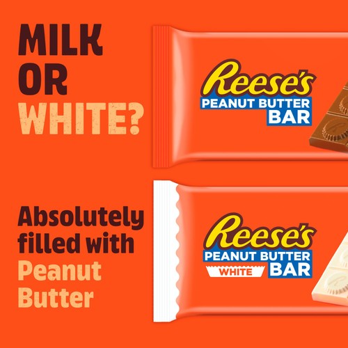 Reese's Milk Chocolate & Peanut Butter Bar  thumbnail 3