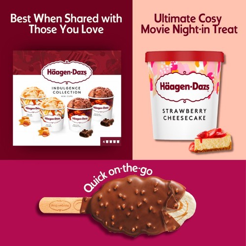 Haagen-Dazs Indulgence Collection Minicup Ice Creams thumbnail 2