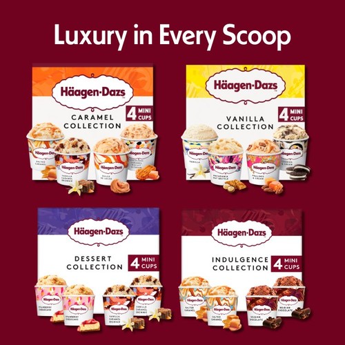 Haagen-Dazs Indulgence Collection Minicup Ice Creams thumbnail 4