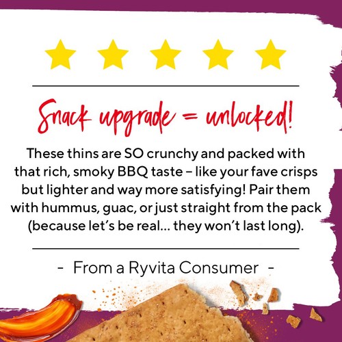 Ryvita Snack It Thins Smoky BBQ Flavour  thumbnail 5