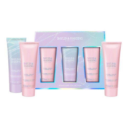 Baylis & Harding Jojoba Vanilla & Almond Oil Hand Treats Gift Set thumbnail 2