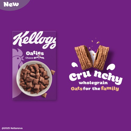 Kellogg's Oaties Choco Crunch   500g thumbnail 2