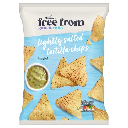 Morrisons Free From Lightly Salted Tortilla Chips 