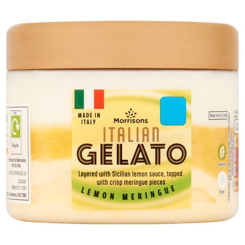 Morrisons Lemon Gelato 