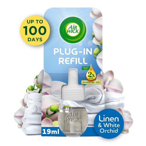 Air Wick Electrical Refill Linen & White Orchid 