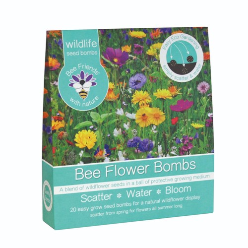 Bee Friends Flower Seed Bombs   20 pack