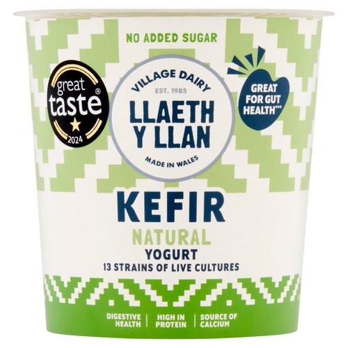 Village Dairy Llaeth Y Llan Natural Kefir Yogurt 350g